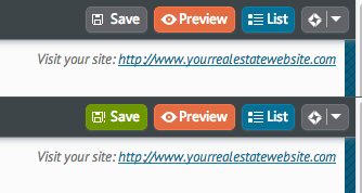 The save button is now on the top and will indicate when you need to save