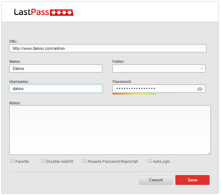 LastPass Example
