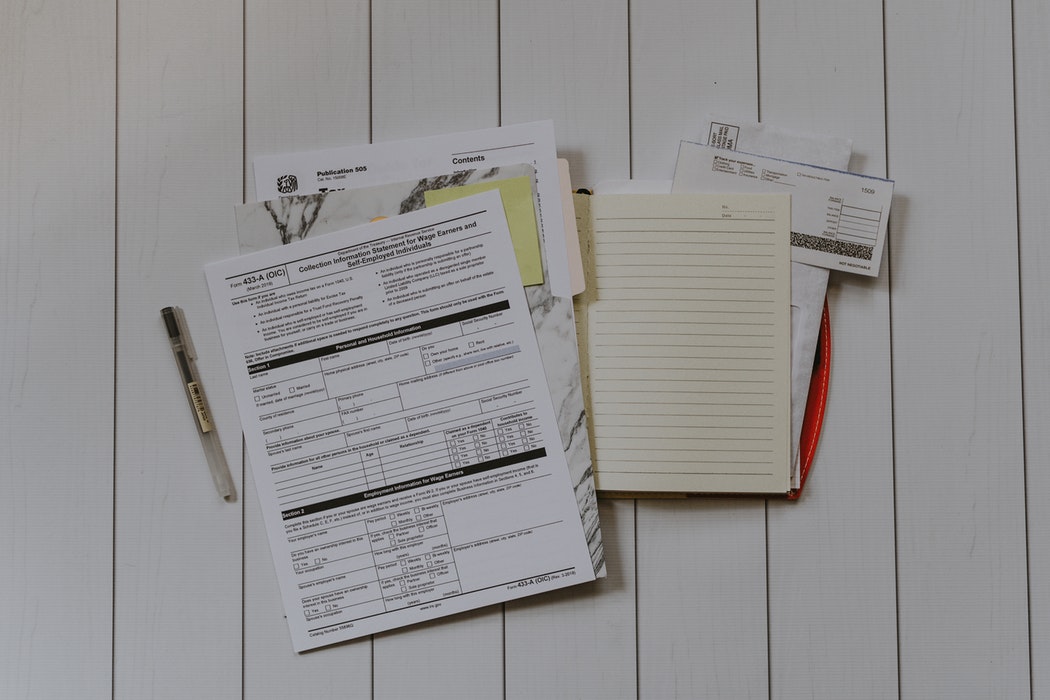 Various tax documents.