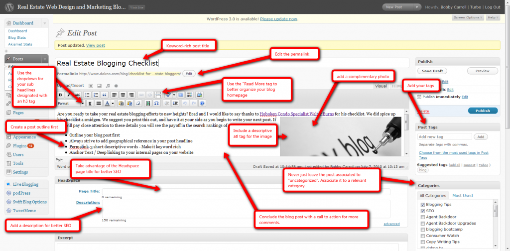 Anatomy of a Real Estate Blog Post